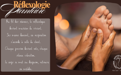 Le réflexologue, musicien du bien-être